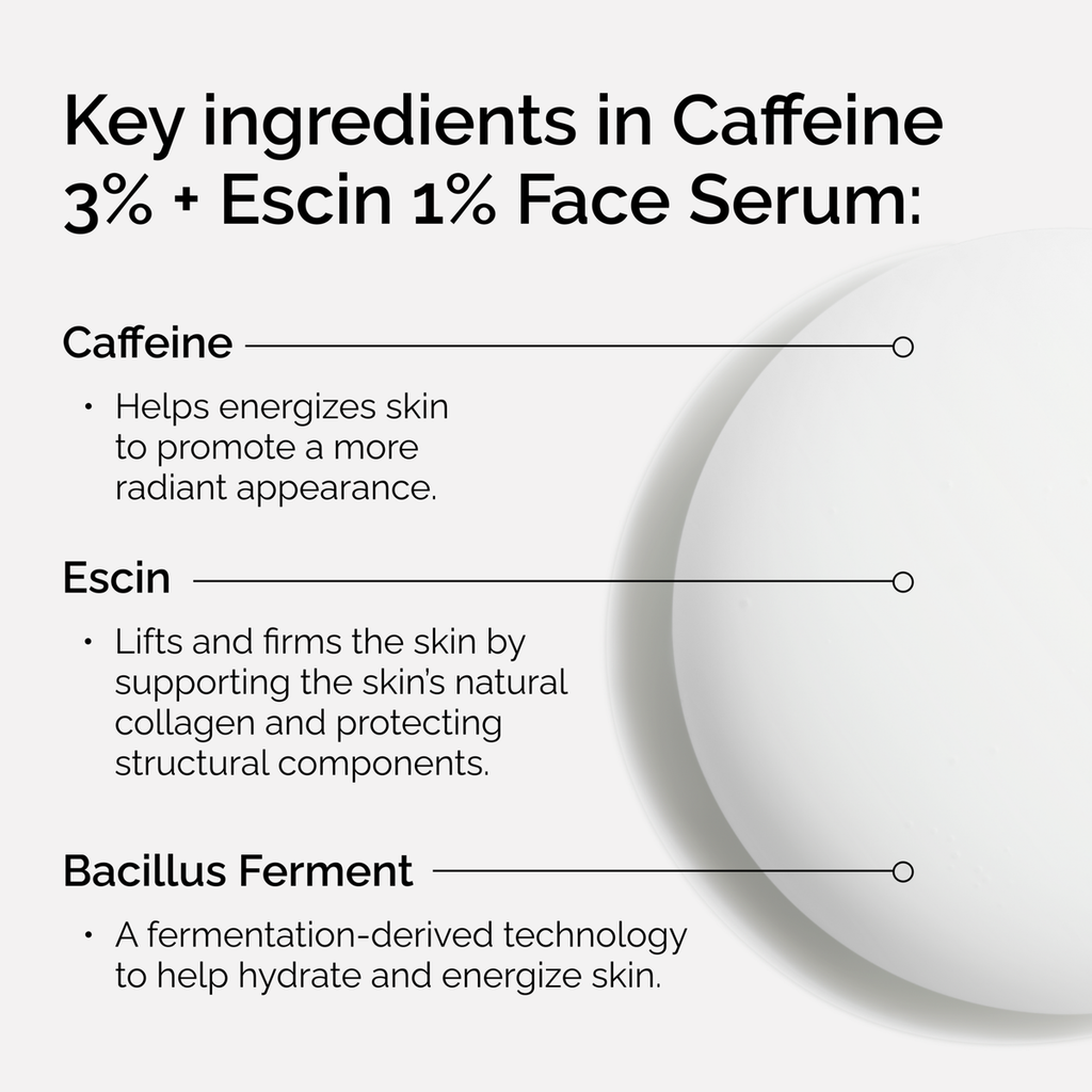 Caffeine + Escin Face Serum Targeted Serum Care X0