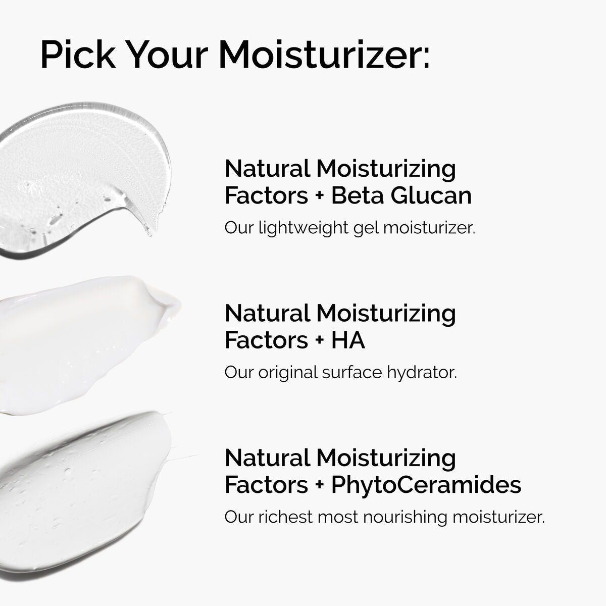 Natural Moisturizing Factors + Beta Glucan Daily Treatment Ritual W0